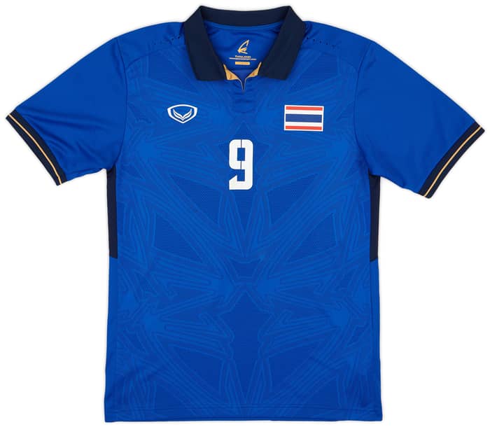 2017 Thailand Home Shirt S. Chenrop #9 - 7/10 - (L)