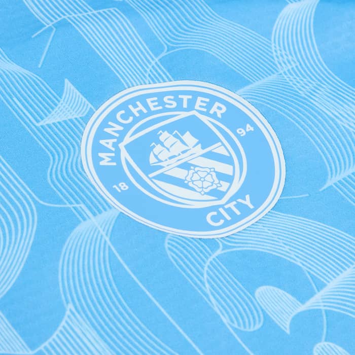 2024-25 Manchester City Puma 1/4 Zip Pre-Match Top-