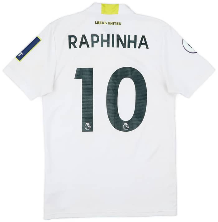 2021-22 Leeds United Home Shirt Raphinha #10 - 7/10 - (S)