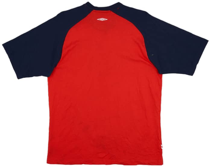2002-04 England Umbro Cotton Tee - 5/10 - (L)