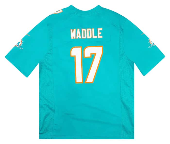 2021-22 Miami Dolphins Waddle #17 Nike Game Jersey (Home) XXL - W/Tags