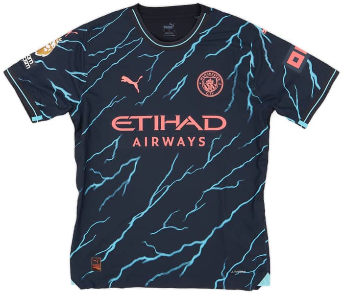 2023-24 Manchester City Match Issue Third Shirt Kovačić #8