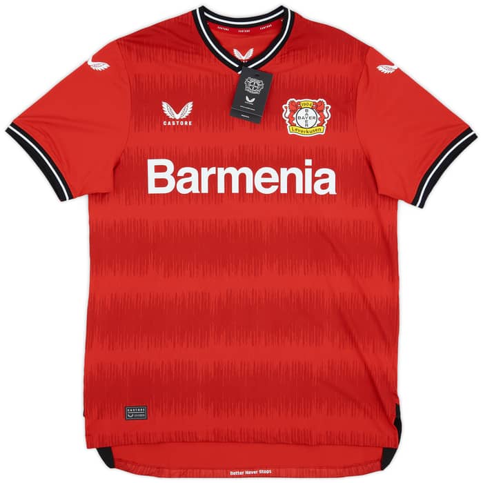 スーパーセール 半額タイムセール 2022-23 Bayer Wirtz Shirt Home Pro Issue Player Leverkusen ウェア