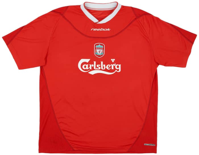 2002-04 Liverpool Home Shirt Gerrard #17 - 5/10 - (L)
