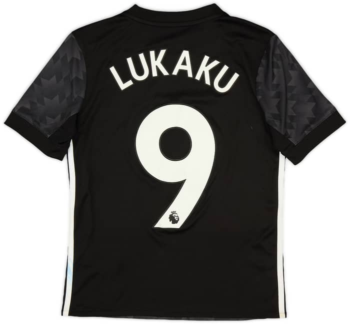 2017-18 Manchester United Away Shirt Lukaku #9 - 9/10 - (M.Boys)