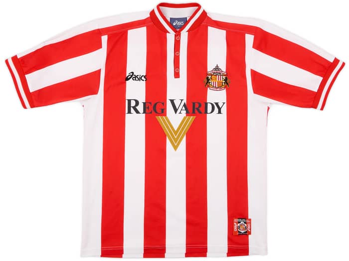 1999-00 Sunderland Signed Home Shirt - 6/10 - (M)
