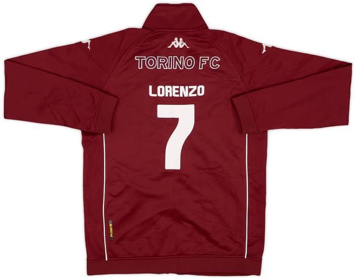 2017-18 Torino Kappa Track Jacket Lorenzo #7 - 7/10 - (L.Boys)