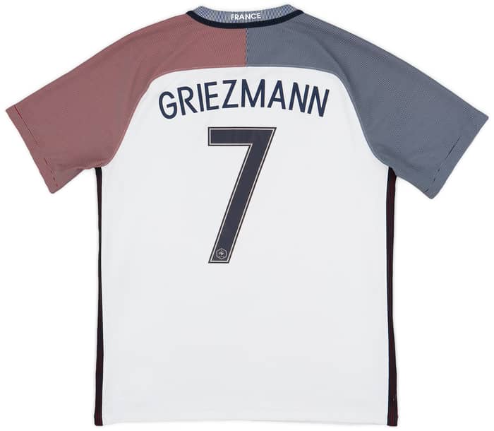 2016-17 France Away Shirt Griezmann #7 - 5/10 - (L)