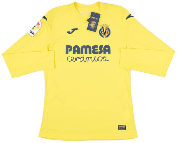2020-21 Villarreal Home L/S Shirt Gerard #7 (M)