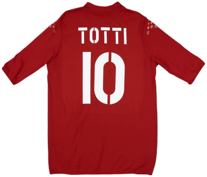 2003-04 Roma Home Shirt Totti #10 - 8/10 - (XXL)