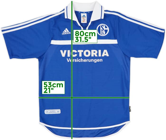2001-02 Schalke Home Shirt - 9/10 - (M)