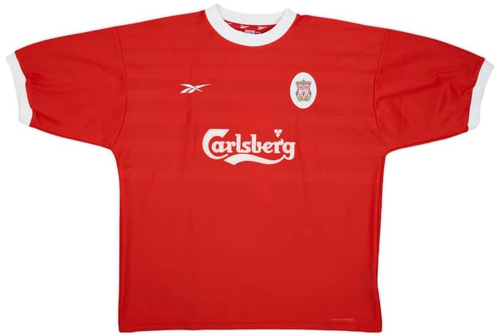 1998-00 Liverpool Home Shirt McManaman #7 - 8/10 - (XL)