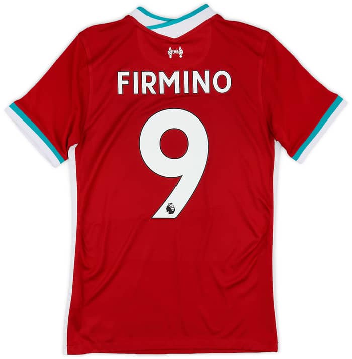 2020-21 Liverpool Home Shirt Firmino #9 - 9/10 - (S)