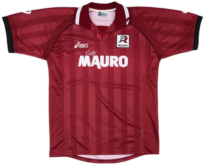 スーパーセール期間限定 Reggina 2002-03 Home (XL) - 6/10 - #10 Nakamura Shirt ウェア