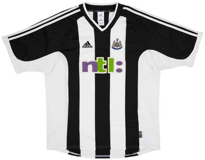 2001-03 Newcastle Home Shirt Shearer #9 - 5/10 - (XL)