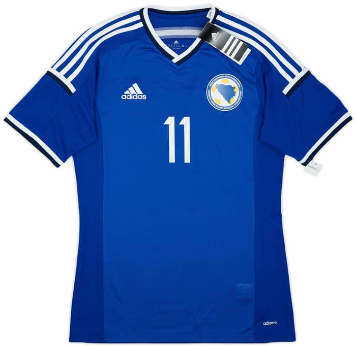 2014-15 Bosnia & Herzegovina Home Shirt Dzeko #11 (M)