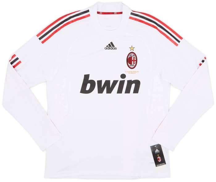 2008-09 AC Milan Player Issue Away L/S Shirt Gattuso #8 (L)