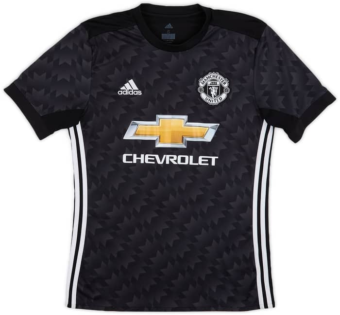 2017-18 Manchester United Away Shirt Valencia #25 - 8/10 - (S)