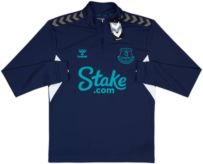 2023-24 Everton Hummel 1/4 Zip Drill Top (M)