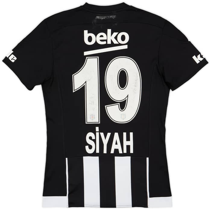 2015-16 Besiktas Away Shirt Siyah #19 - 5/10 - (M)