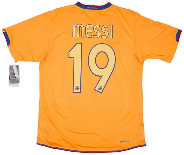 2006-08 Barcelona Away Shirt Messi #19 (M)