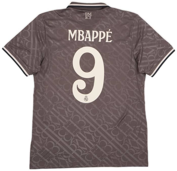 2024-25 Real Madrid Third Shirt Mbappe #9 (L)