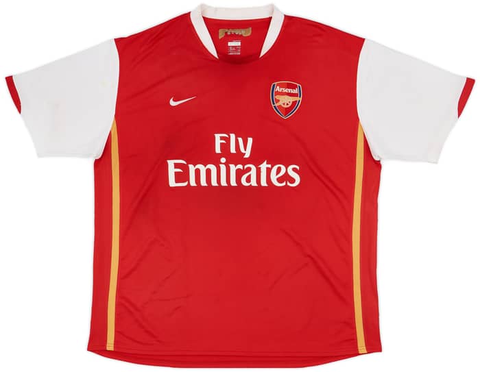 2006-08 Arsenal Home Shirt Fabregas #4 - 6/10 - (XXL)