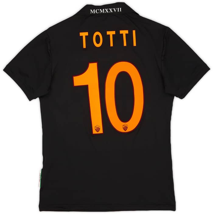 2013-14 Roma Third Shirt Totti #10 - 8/10 - (S)