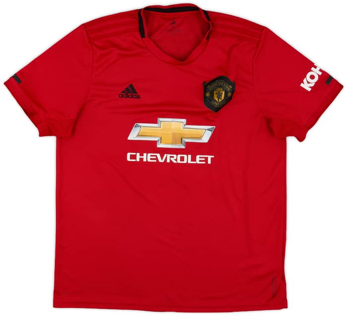 2019-20 Manchester United Home Shirt B.Fernandes #18 - 8/10 - (XL)