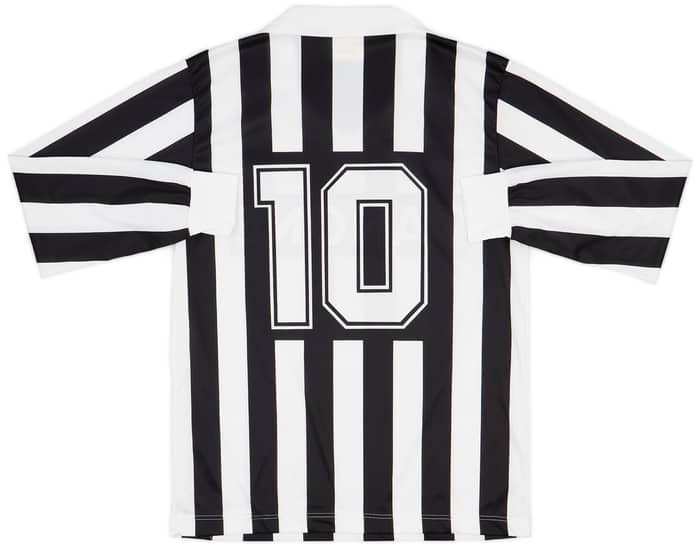 1992-94 Juventus Basic Home L/S Shirt #10 - 8/10 - (L)