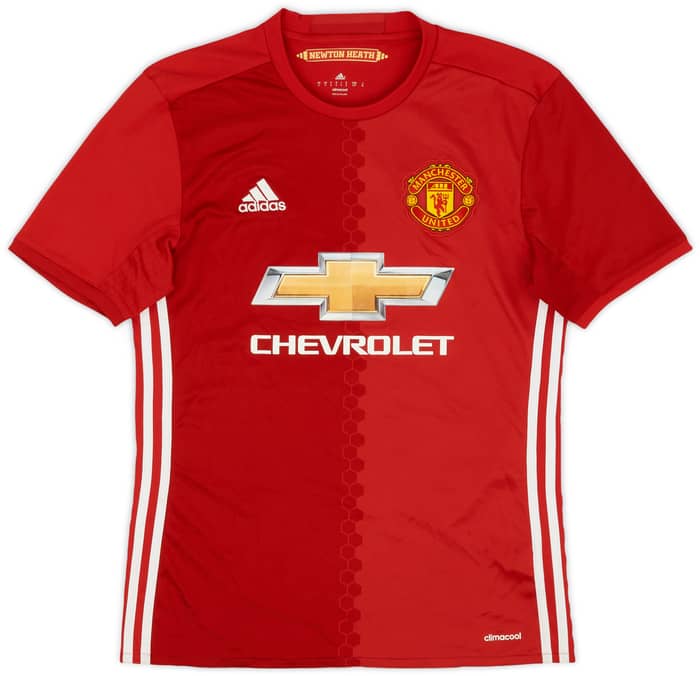 2016-17 Manchester United Home Shirt Pogba #6 - 6/10 - (S)