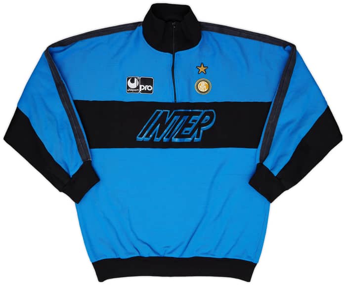 1990-91 Inter Milan Uhlsport Tracksuit - 8/10 - (L)