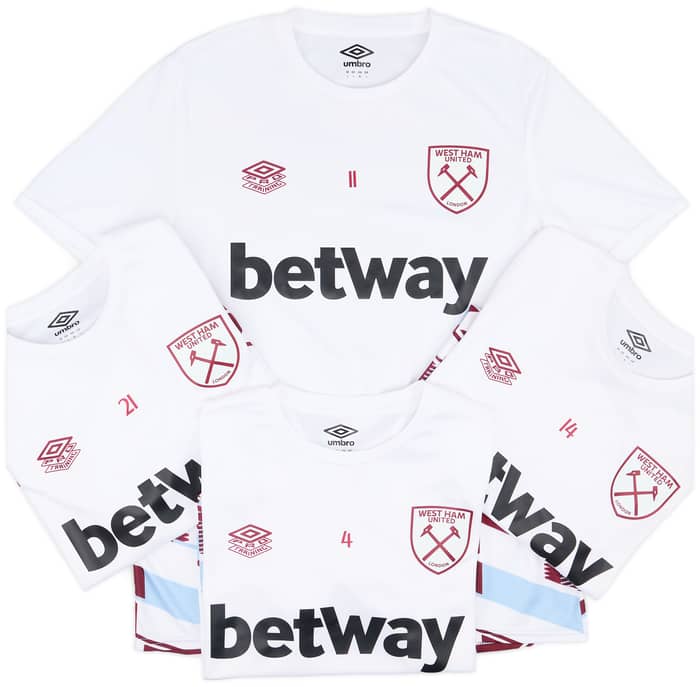 2023-24 West Ham Player Issue Pre-Match Shirt - 9/10 - (M)