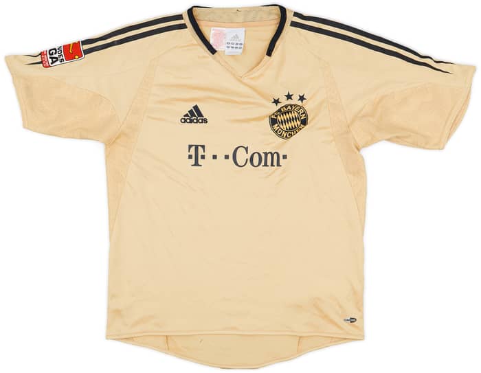 2004-05 Bayern Munich Away Shirt Makaay #10 - 8/10 - (L.Boys)