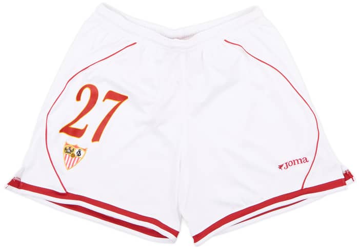 2003-04 Sevilla Player Issue Home Shorts #27 - 9/10 - (XXL)
