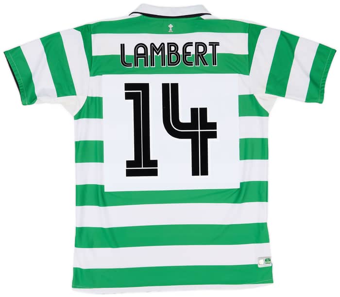 2004-05 Celtic Home Shirt Lambert #14 - 9/10 - (M)