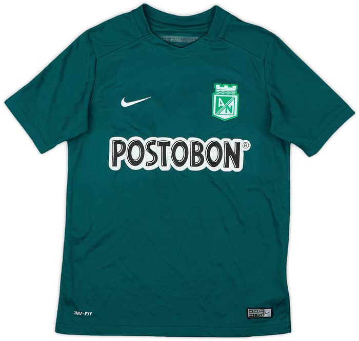 2015 Atletico Nacional Away Shirt - 10/10 - (M.Boys)