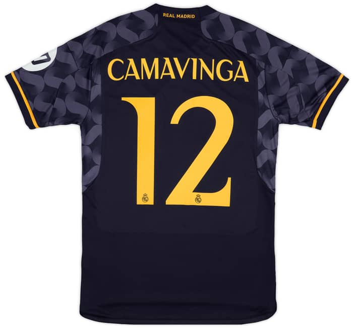 2023-24 Real Madrid Away CL Shirt Camavinga #12 (S)
