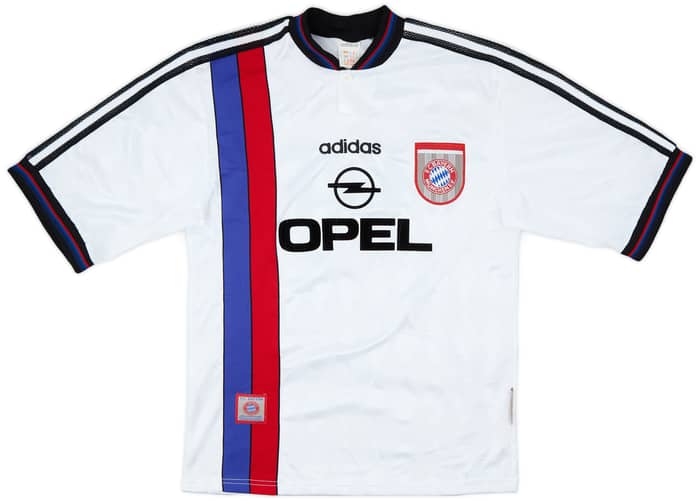 1996-98 Bayern Munich Away Shirt Matthaus #10 - 8/10 - (S)