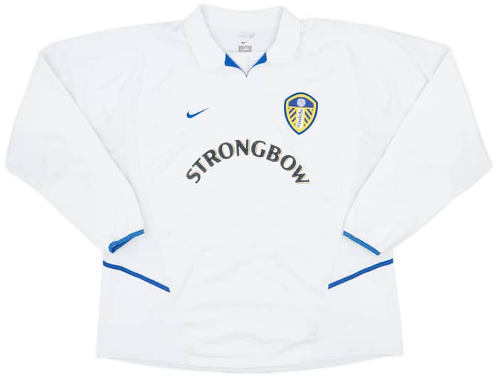 2002-03 Leeds United Home L/S Shirt Keane #7 - 8/10 - (XXL)