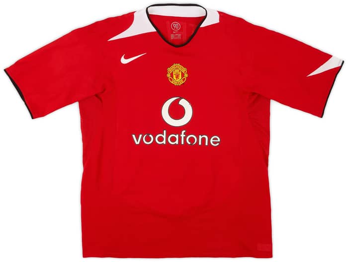 2004-06 Manchester United Home Shirt V.Nistelrooy #10 - 5/10 - (L)