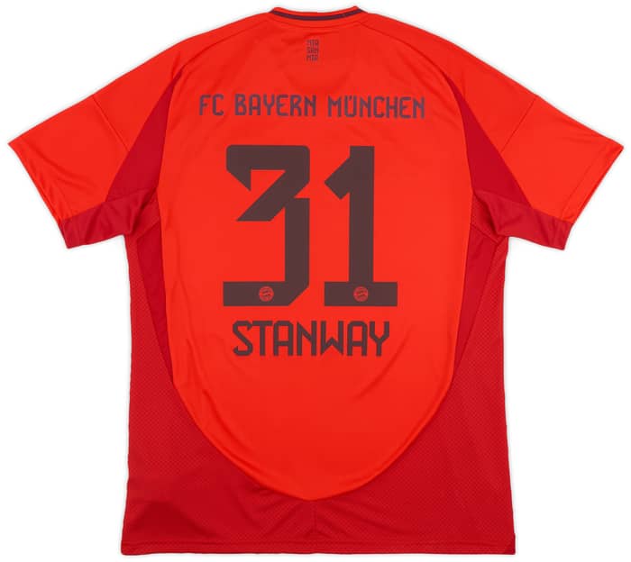 2024-25 Bayern Munich Women's Home Shirt Stanway #31 (Unisex Fit)