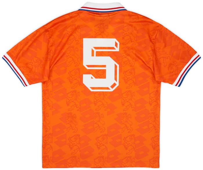 1994 Netherlands Home Shirt #5 - 8/10 - (XL)