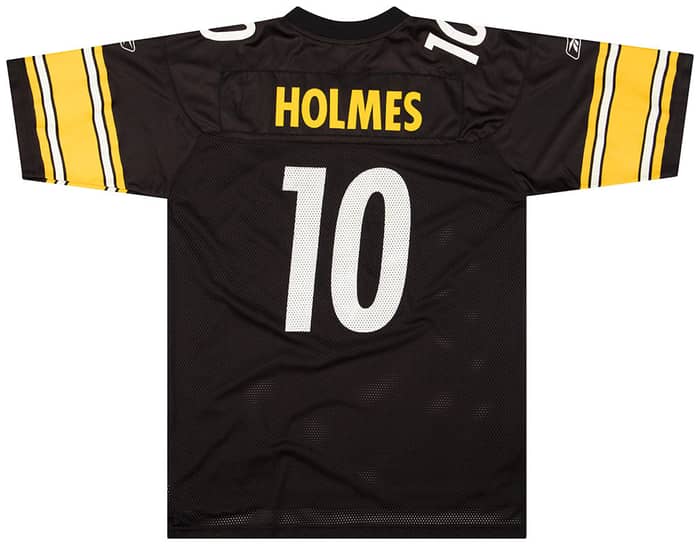 2006 Pittsburgh Steelers Holmes #10 Reebok On Field Jersey (Home) L