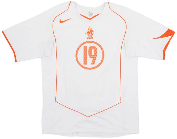 2004-06 Netherlands Away Shirt Robben #19 - 6/10 - (M)
