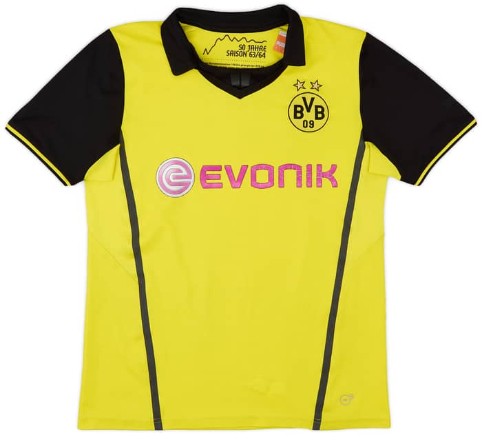 2013-14 Borussia Dortmund European Home Shirt - 5/10 - (S)