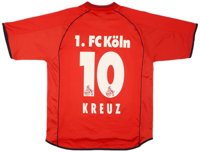 2001-02 FC Koln Home Shirt Kreuz #10 - 6/10 - (XL)