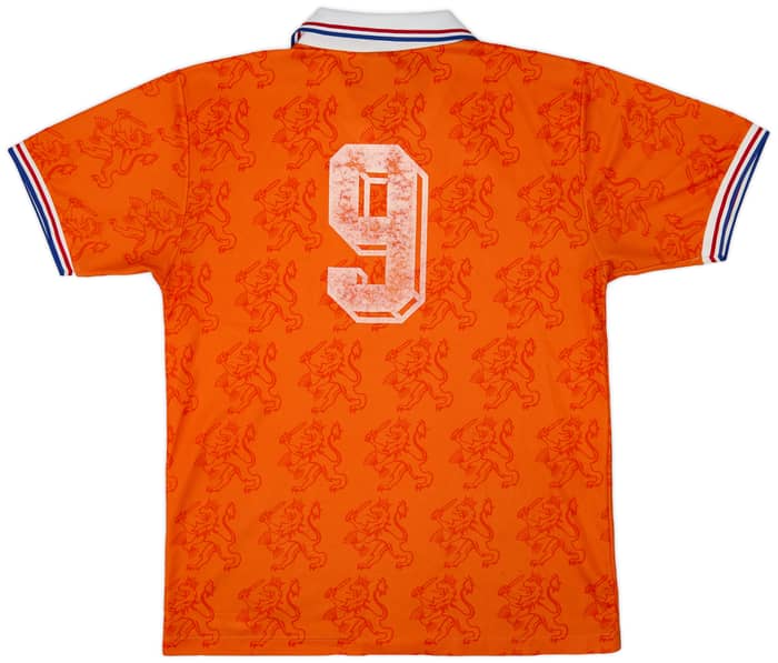 1994 Netherlands Home Shirt #9 - 6/10 - (XL)
