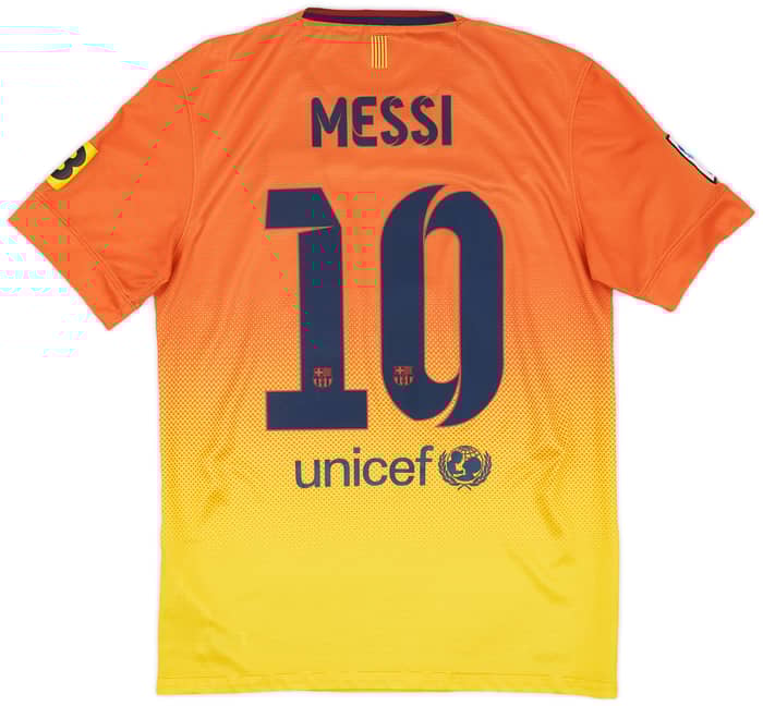 2012-13 Barcelona Away Shirt Messi #10 - 8/10 - (S)