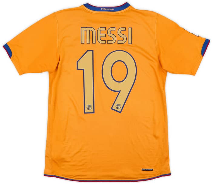 2006-08 Barcelona Away Shirt Messi #19 - 6/10 - (S)